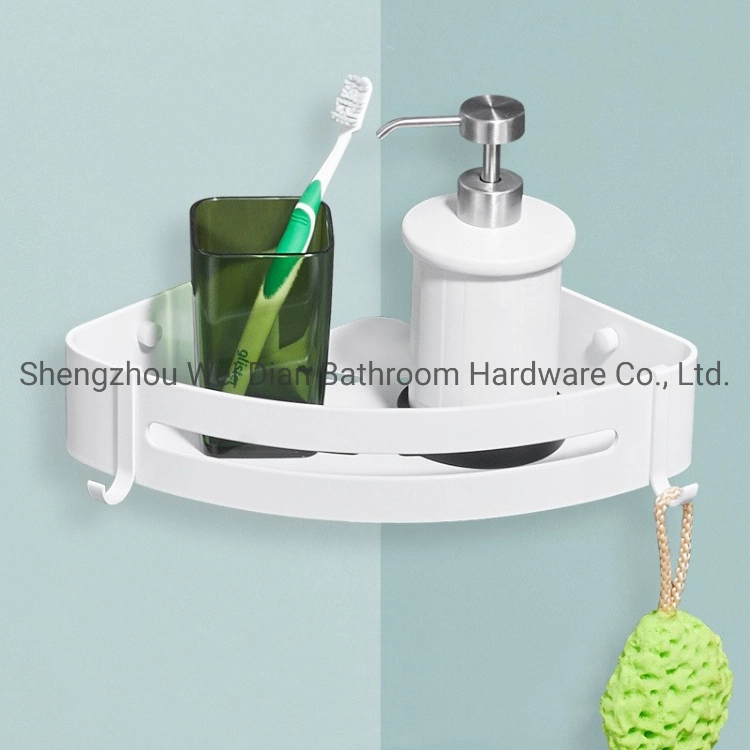 Aluminum White Toilet Brush Holder Paper Holder Robe Hook Towel Rack Bar Stainless Steel Shower Shelf Bathroom Set Accessories