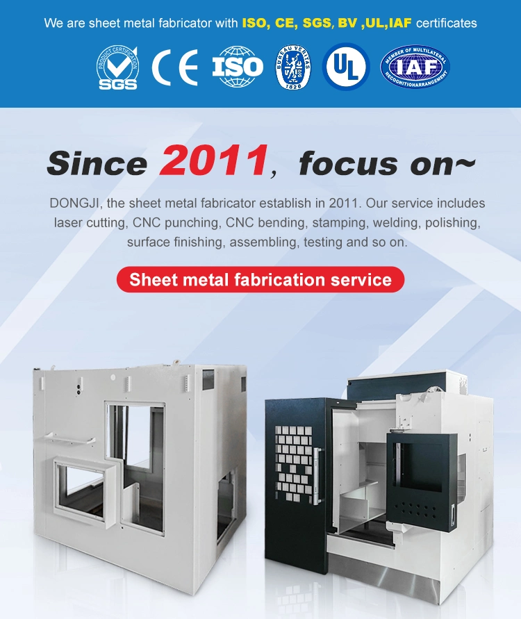 China Manufacturing Sheet Metal Fabrication Work Aluminum Enclosure Sheet Metal Cabinet